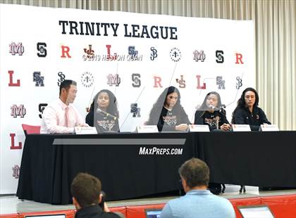 Thumbnail 3 in Trinity League Media Day - Rosary Academy photogallery.
