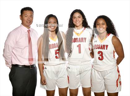 Thumbnail 2 in Trinity League Media Day - Rosary Academy photogallery.