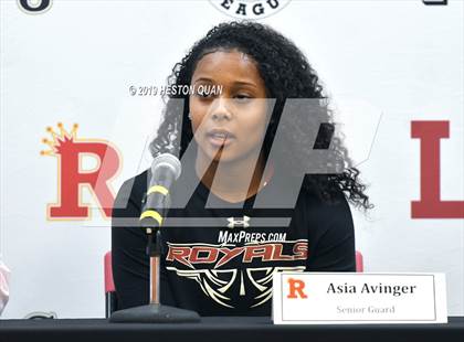 Thumbnail 2 in Trinity League Media Day - Rosary Academy photogallery.