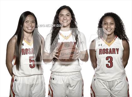 Thumbnail 3 in Trinity League Media Day - Rosary Academy photogallery.