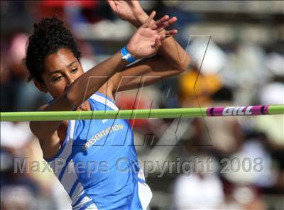 Thumbnail 2 in CIF State Championships (Girls High Jump - Preliminaries) photogallery.