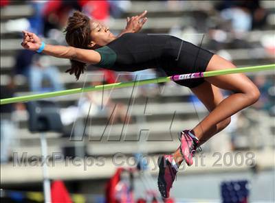 Thumbnail 2 in CIF State Championships (Girls High Jump - Preliminaries) photogallery.
