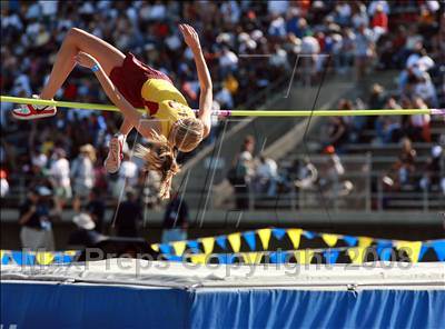 Thumbnail 1 in CIF State Championships (Girls High Jump - Preliminaries) photogallery.