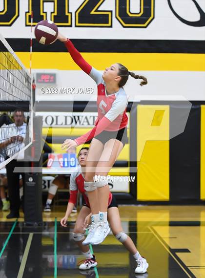 Thumbnail 2 in Mingus vs. Ironwood (Goldwater Volleyball Festival Tournament) photogallery.
