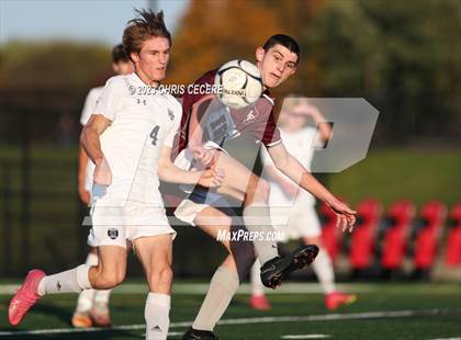 Thumbnail 3 in Wayne @ Aquinas Institute (NYSPHSAA 5A Semifinal) photogallery.