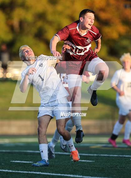 Thumbnail 2 in Wayne @ Aquinas Institute (NYSPHSAA 5A Semifinal) photogallery.