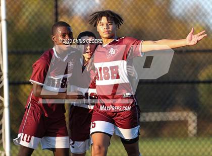 Thumbnail 1 in Wayne @ Aquinas Institute (NYSPHSAA 5A Semifinal) photogallery.