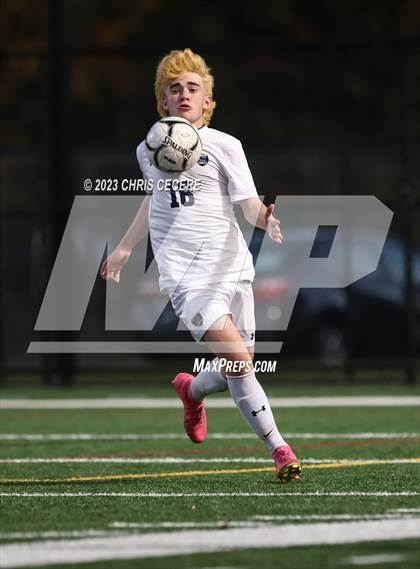 Thumbnail 3 in Wayne @ Aquinas Institute (NYSPHSAA 5A Semifinal) photogallery.