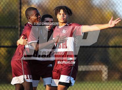 Thumbnail 3 in Wayne @ Aquinas Institute (NYSPHSAA 5A Semifinal) photogallery.