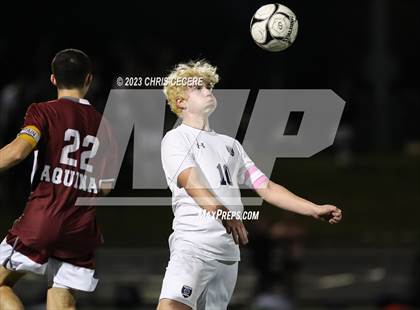 Thumbnail 1 in Wayne @ Aquinas Institute (NYSPHSAA 5A Semifinal) photogallery.