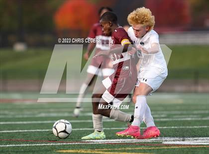 Thumbnail 3 in Wayne @ Aquinas Institute (NYSPHSAA 5A Semifinal) photogallery.