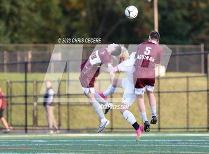 Thumbnail 2 in Wayne @ Aquinas Institute (NYSPHSAA 5A Semifinal) photogallery.