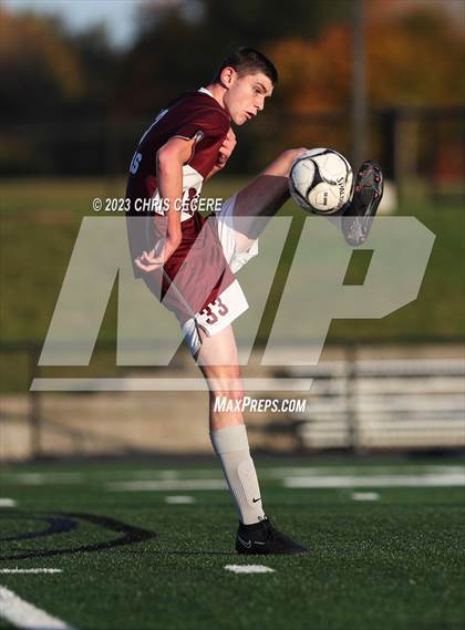 Thumbnail 3 in Wayne @ Aquinas Institute (NYSPHSAA 5A Semifinal) photogallery.