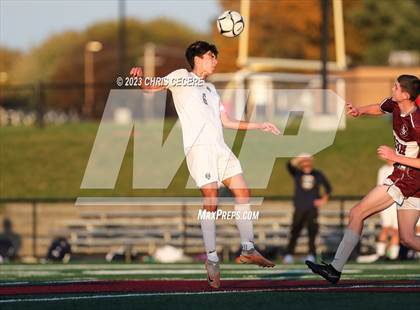 Thumbnail 3 in Wayne @ Aquinas Institute (NYSPHSAA 5A Semifinal) photogallery.