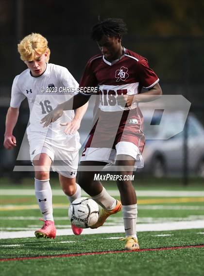 Thumbnail 2 in Wayne @ Aquinas Institute (NYSPHSAA 5A Semifinal) photogallery.