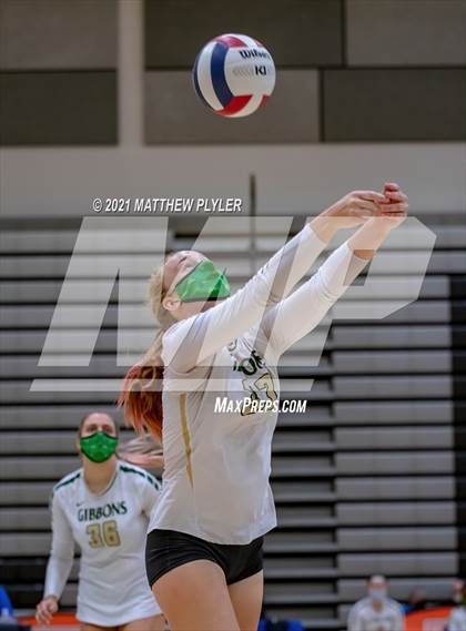 Thumbnail 1 in Cardinal Gibbons vs. Providence (NCHSAA 4A Finals) (1 of 2 - the game) photogallery.
