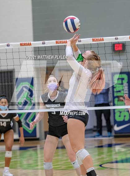 Thumbnail 1 in Cardinal Gibbons vs. Providence (NCHSAA 4A Finals) (1 of 2 - the game) photogallery.