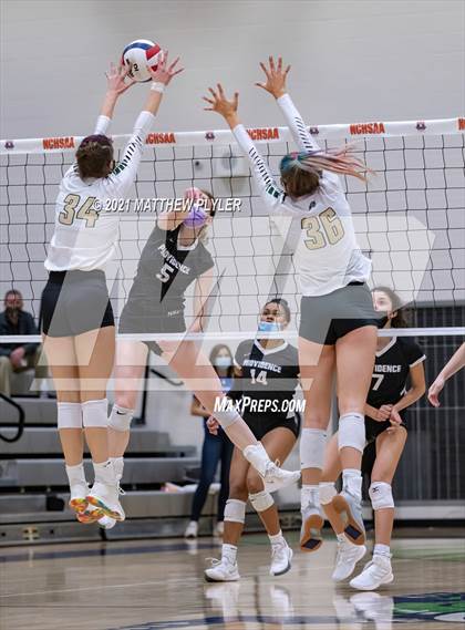 Thumbnail 3 in Cardinal Gibbons vs. Providence (NCHSAA 4A Finals) (1 of 2 - the game) photogallery.