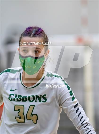Thumbnail 1 in Cardinal Gibbons vs. Providence (NCHSAA 4A Finals) (1 of 2 - the game) photogallery.