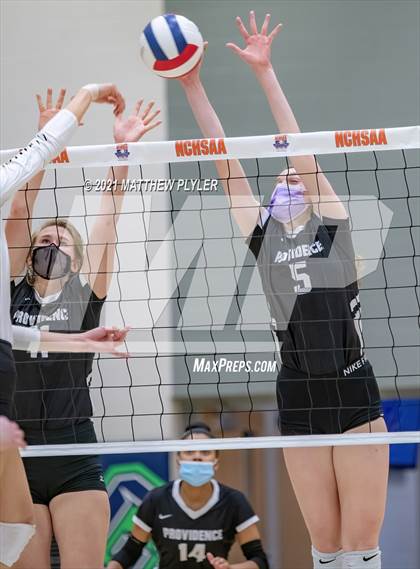 Thumbnail 1 in Cardinal Gibbons vs. Providence (NCHSAA 4A Finals) (1 of 2 - the game) photogallery.