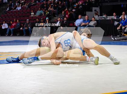 Thumbnail 1 in CIF State Boys Wrestling Championships (Finals) photogallery.