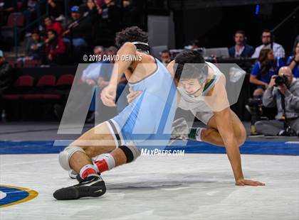 Thumbnail 2 in CIF State Boys Wrestling Championships (Finals) photogallery.