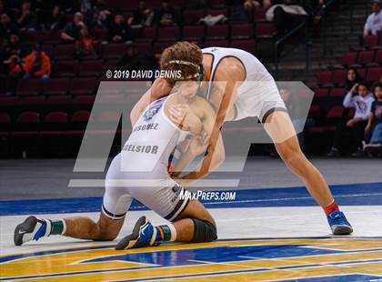 Thumbnail 2 in CIF State Boys Wrestling Championships (Finals) photogallery.
