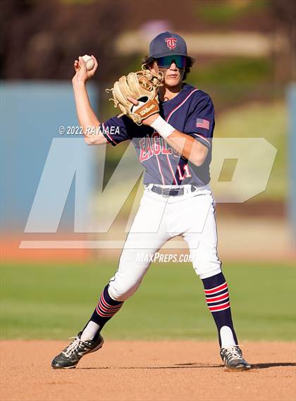 Thumbnail 2 in Turlock Christian vs. Valley Christian (CIF SJS D7 Final) photogallery.