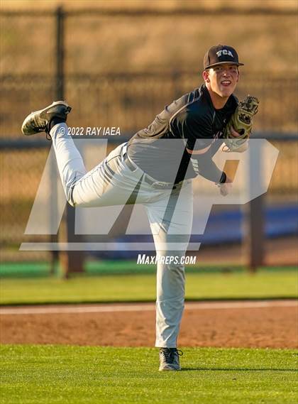 Thumbnail 3 in Turlock Christian vs. Valley Christian (CIF SJS D7 Final) photogallery.