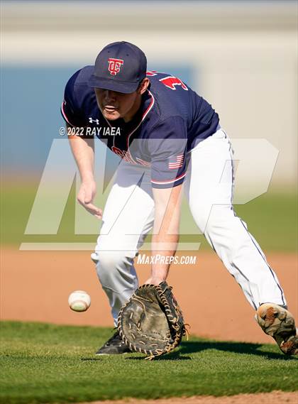 Thumbnail 3 in Turlock Christian vs. Valley Christian (CIF SJS D7 Final) photogallery.