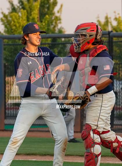 Thumbnail 2 in Turlock Christian vs. Valley Christian (CIF SJS D7 Final) photogallery.