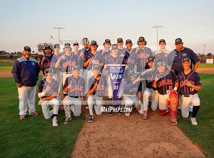 Thumbnail 3 in Turlock Christian vs. Valley Christian (CIF SJS D7 Final) photogallery.