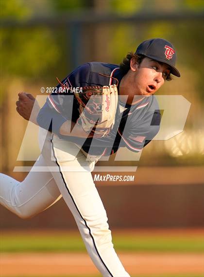 Thumbnail 2 in Turlock Christian vs. Valley Christian (CIF SJS D7 Final) photogallery.