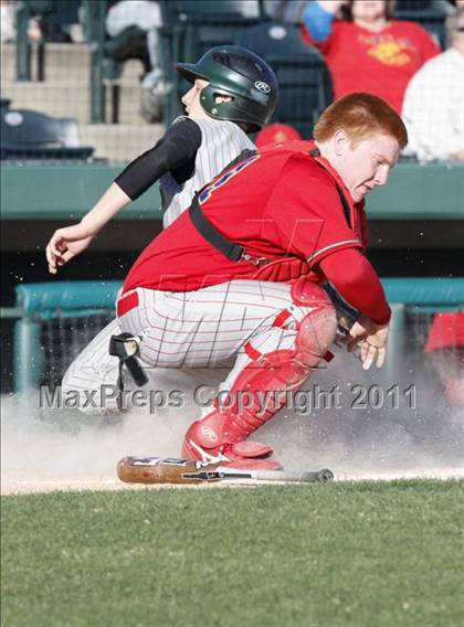 Thumbnail 3 in Metro-East Lutheran vs Roxana  photogallery.
