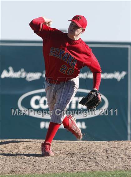Thumbnail 1 in Metro-East Lutheran vs Roxana  photogallery.