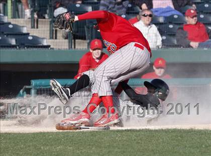 Thumbnail 1 in Metro-East Lutheran vs Roxana  photogallery.