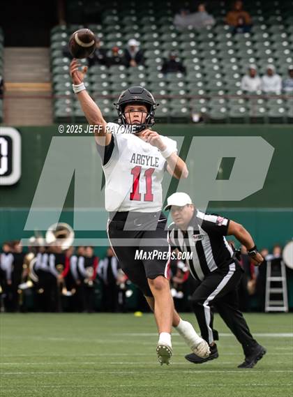 Thumbnail 2 in Walnut Grove vs. Argyle (UIL 5A D2 Football Region 1 Regional) photogallery.