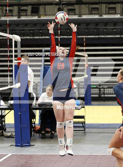 Thumbnail 2 in Crimson Cliffs vs. Pine View (UHSAA 4A Quarterfinal Playoff) photogallery.