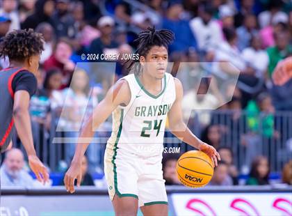 Thumbnail 3 in Milton vs Grayson (GHSA 7A Final Four) photogallery.