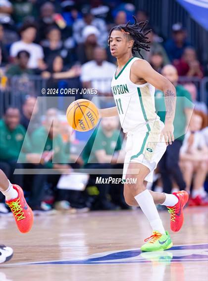 Thumbnail 3 in Milton vs Grayson (GHSA 7A Final Four) photogallery.