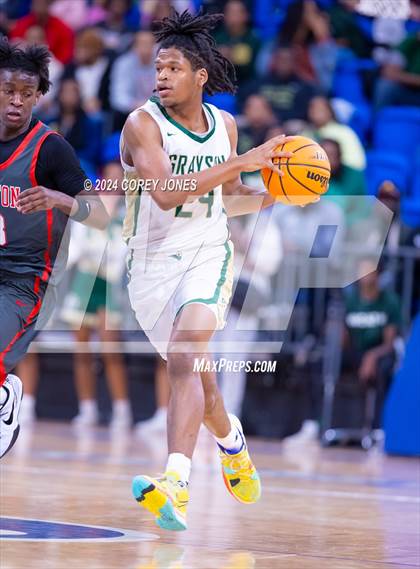 Thumbnail 2 in Milton vs Grayson (GHSA 7A Final Four) photogallery.