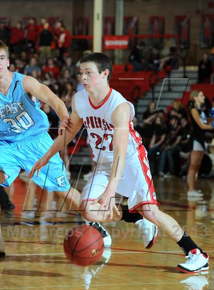Thumbnail 2 in East vs. McPherson (McPherson Invitational) photogallery.