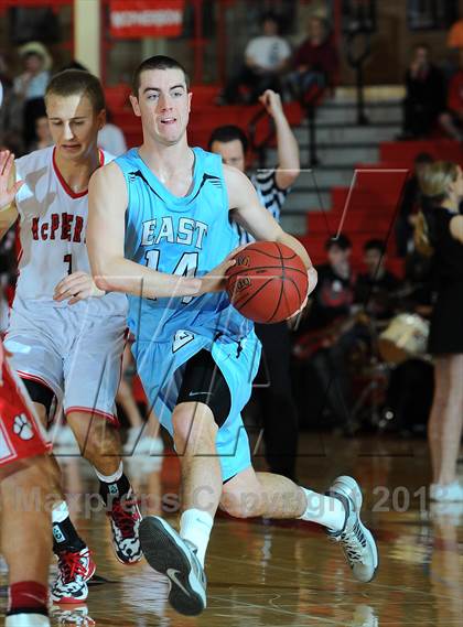 Thumbnail 3 in East vs. McPherson (McPherson Invitational) photogallery.