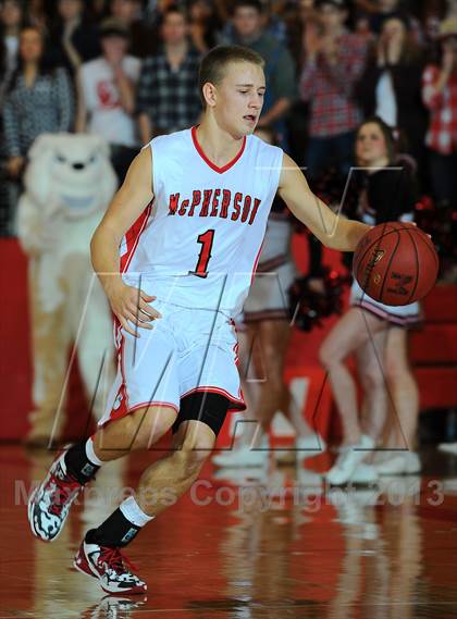 Thumbnail 3 in East vs. McPherson (McPherson Invitational) photogallery.