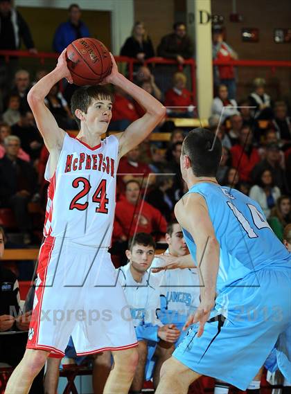 Thumbnail 1 in East vs. McPherson (McPherson Invitational) photogallery.