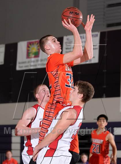 Thumbnail 1 in Chaminade vs. Foothill (St. Hope Elite Hoops Classic) photogallery.