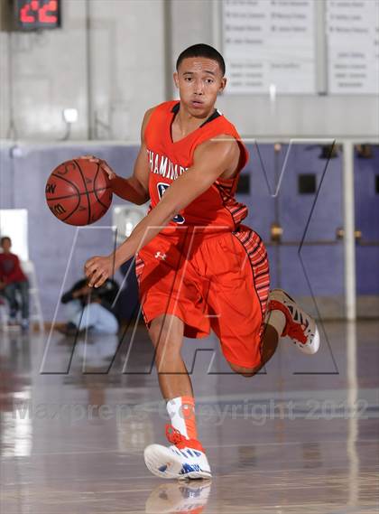 Thumbnail 1 in Chaminade vs. Foothill (St. Hope Elite Hoops Classic) photogallery.
