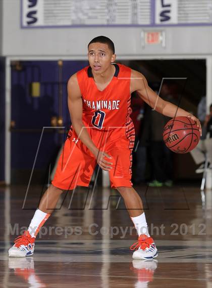 Thumbnail 2 in Chaminade vs. Foothill (St. Hope Elite Hoops Classic) photogallery.