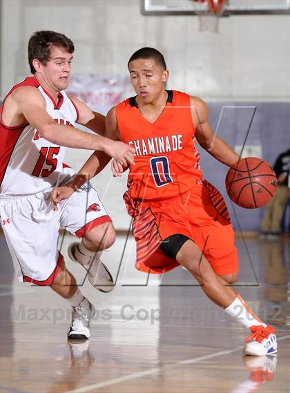 Thumbnail 1 in Chaminade vs. Foothill (St. Hope Elite Hoops Classic) photogallery.
