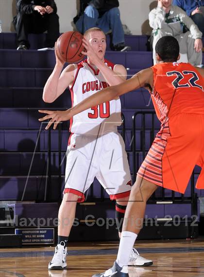 Thumbnail 1 in Chaminade vs. Foothill (St. Hope Elite Hoops Classic) photogallery.
